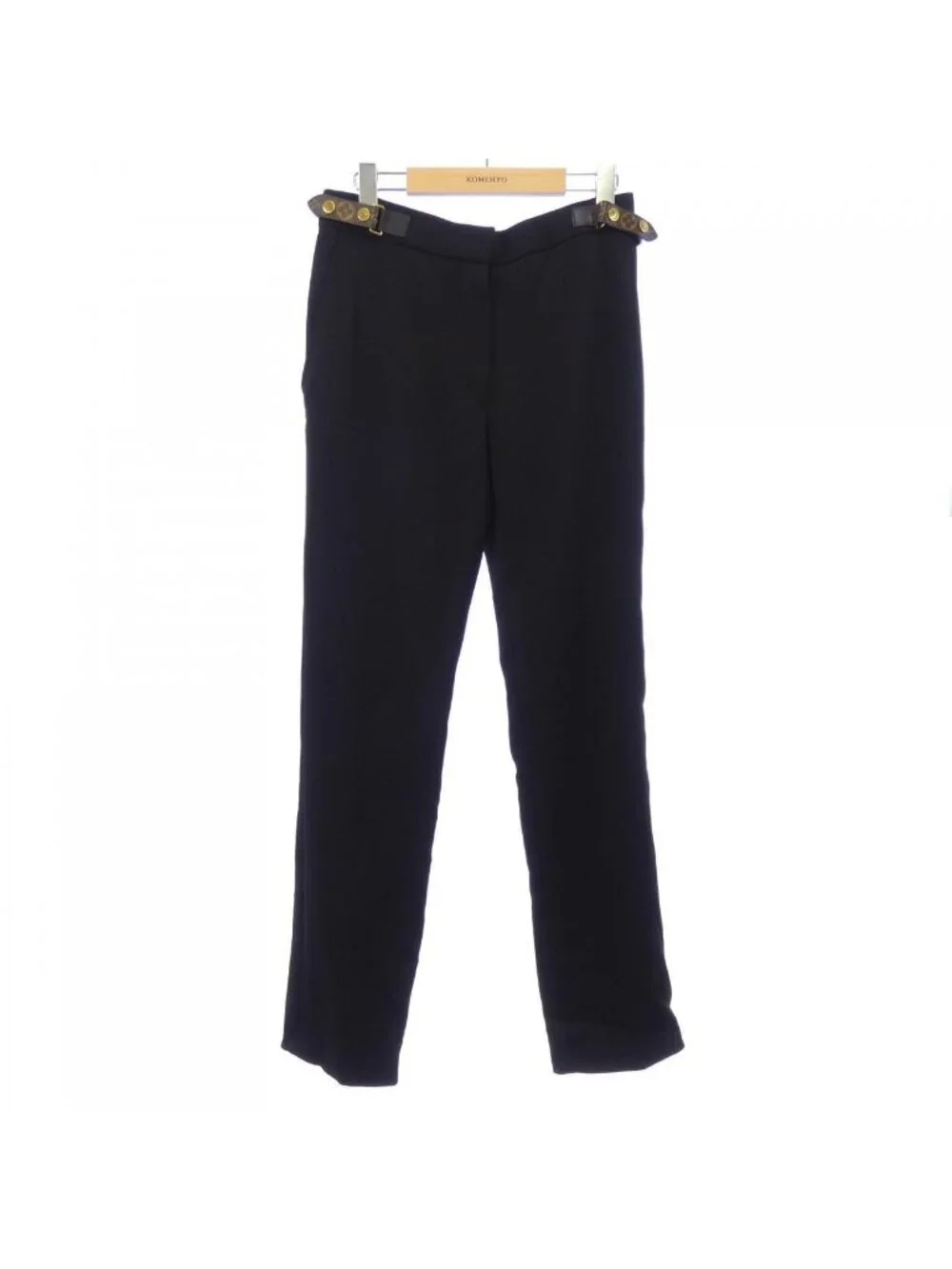 Louis Vuitton Slim Trousers in Black Xhe Pants